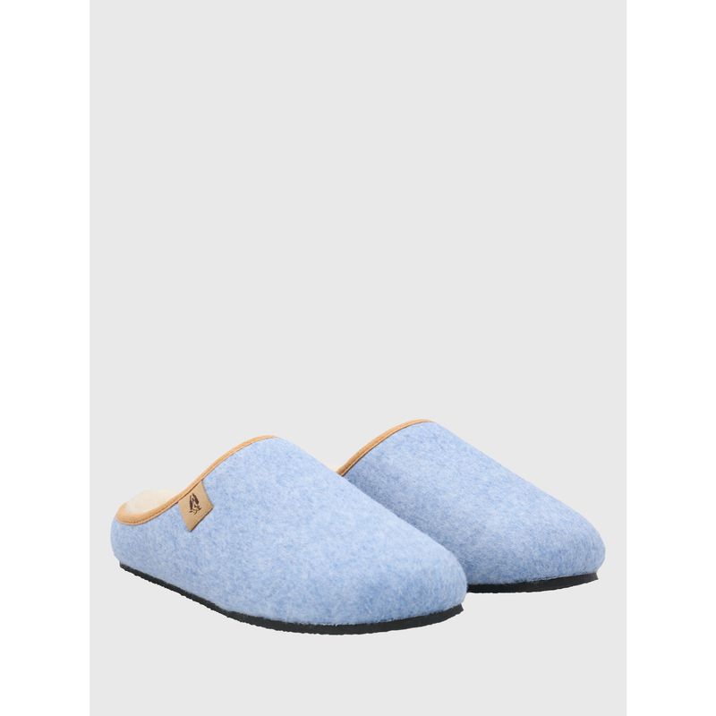 HUSH PUPPIES - Pantufla Textil Unisex Slipper Azul HUSH PUPPIES