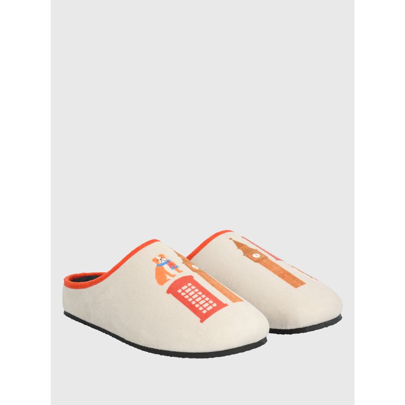HUSH PUPPIES - Pantufla Unisex Slipper Uk Bigben Beige HUSH PUPPIES