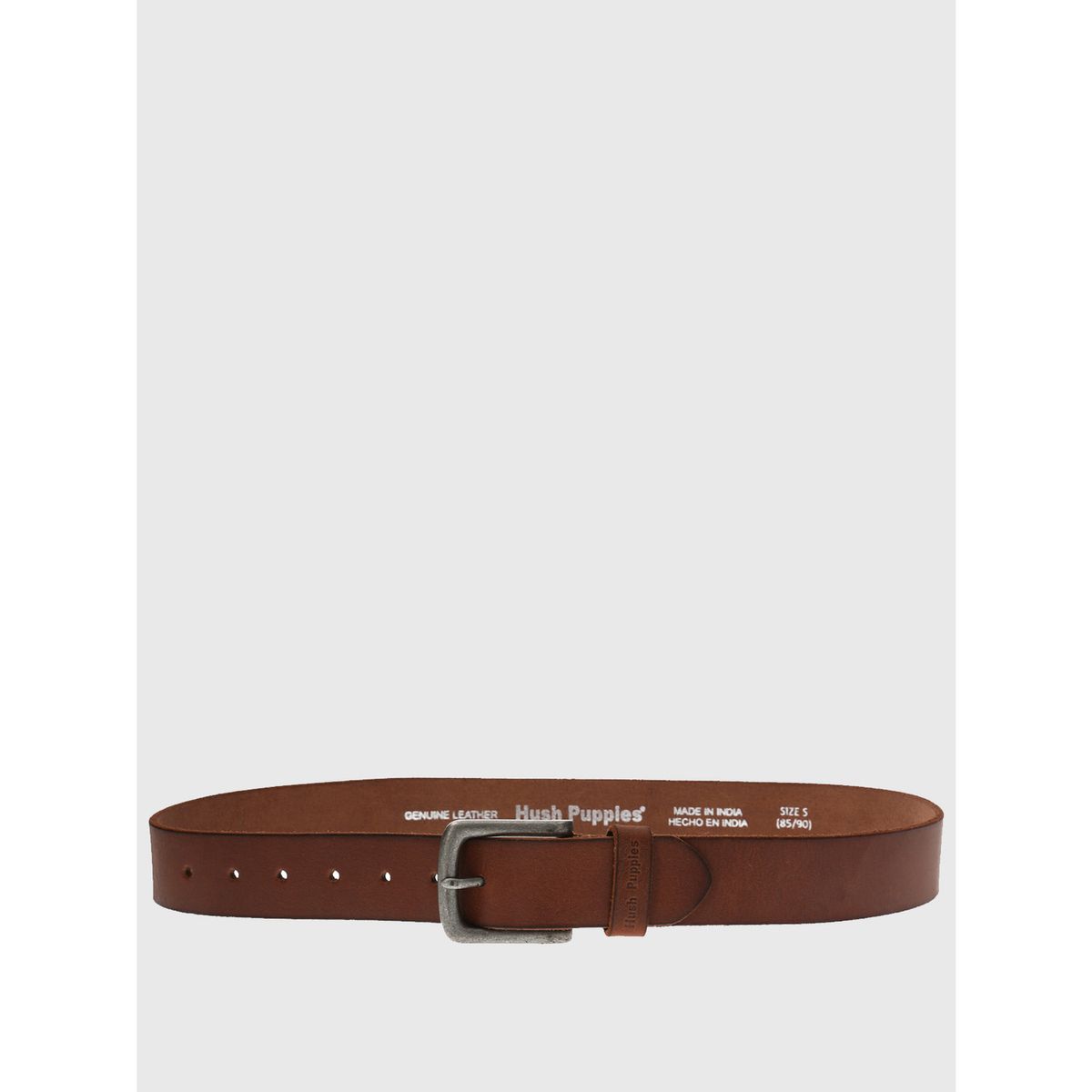 HUSH PUPPIES - Cinturón Cuero Hombre Hp Bilbao Ii Café HUSH PUPPIES