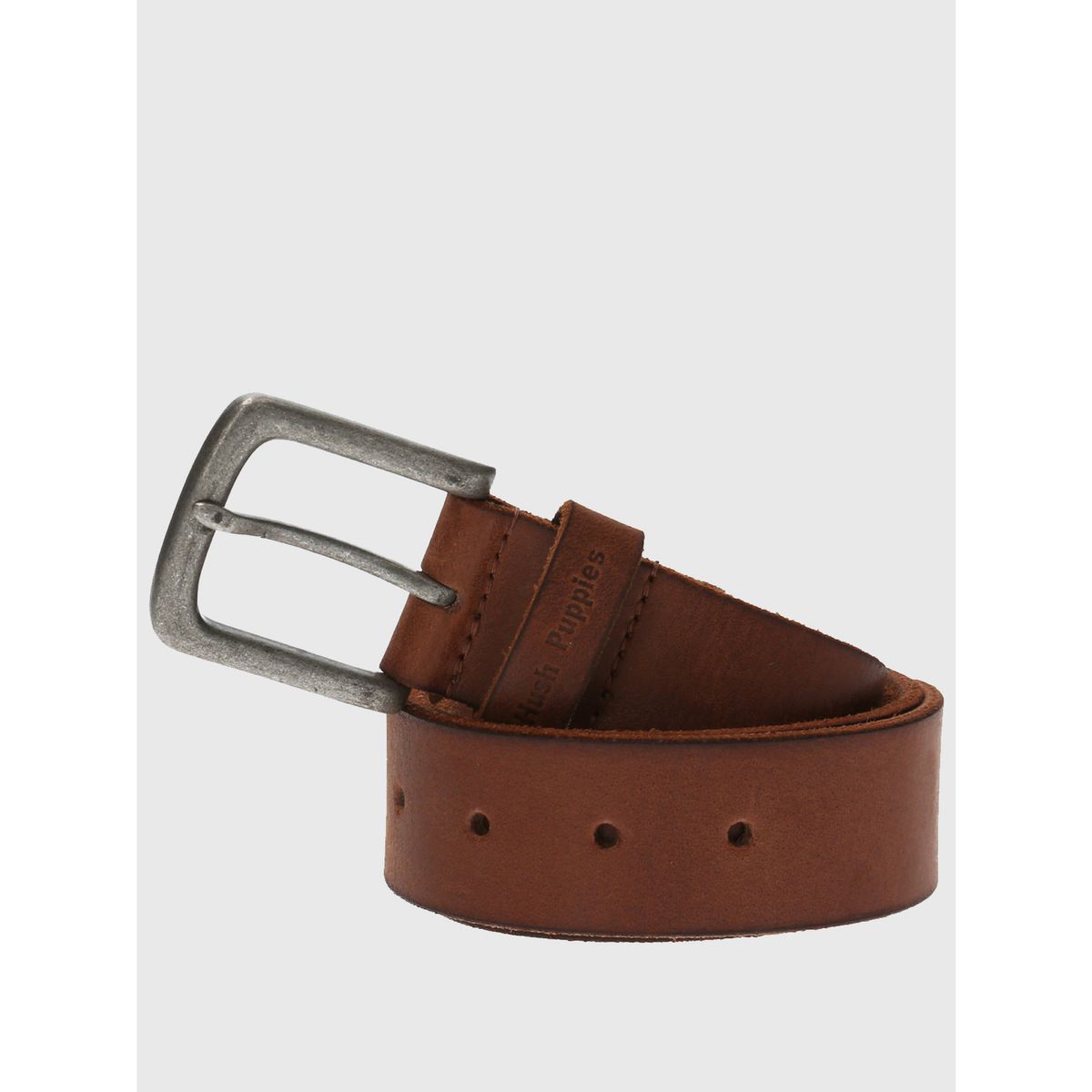 HUSH PUPPIES - Cinturón Cuero Hombre Hp Bilbao Ii Café HUSH PUPPIES