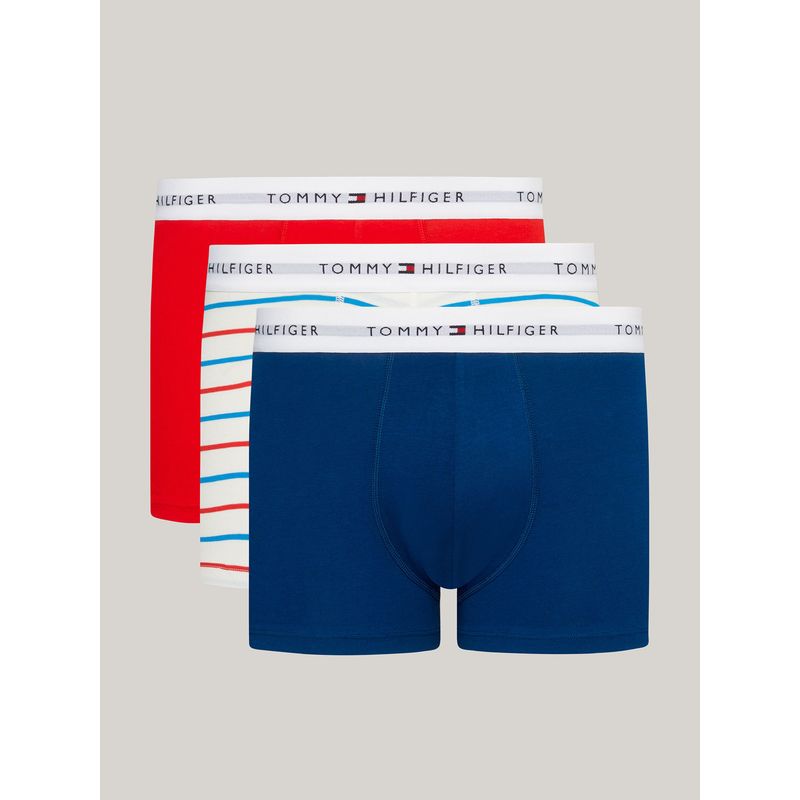 TOMMY HILFIGER - Pack De 3 Calzoncillos Trunk Essential Multicolor Tommy Hilfiger
