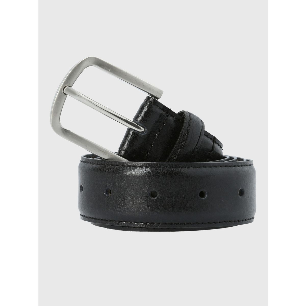 HUSH PUPPIES - Cinturón Cuero Hombre Hp Theo Dress Negro HUSH PUPPIES