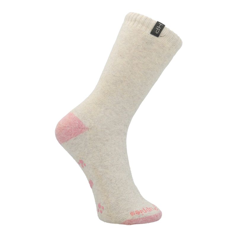 HUSH PUPPIES - Calcetin Algodón Niña Heavy Plain Crema HUSH PUPPIES