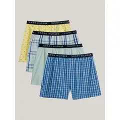 TOMMY HILFIGER - Pack De 4 Bóxers Woven Con Print Multicolor
