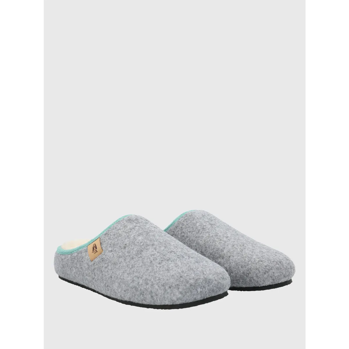 HUSH PUPPIES - Pantufla Textil Unisex Slipper Gris HUSH PUPPIES