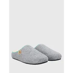 HUSH PUPPIES - Pantufla Textil Unisex Slipper Gris