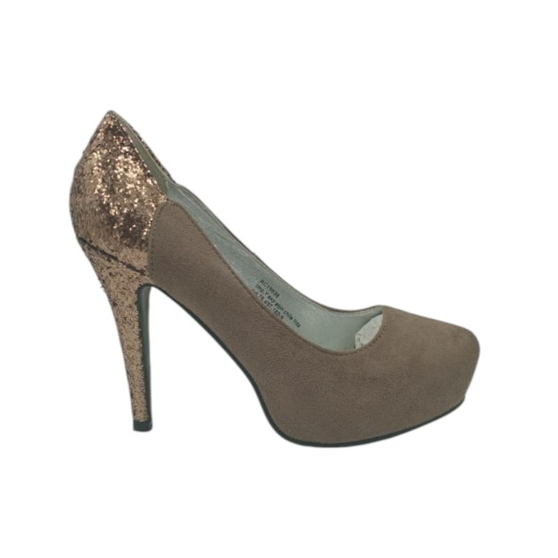 HERIEL - Zapato Camel Taco Mujer