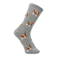 HUSH PUPPIES - Calcetin Algodón Niña C Flower Crema