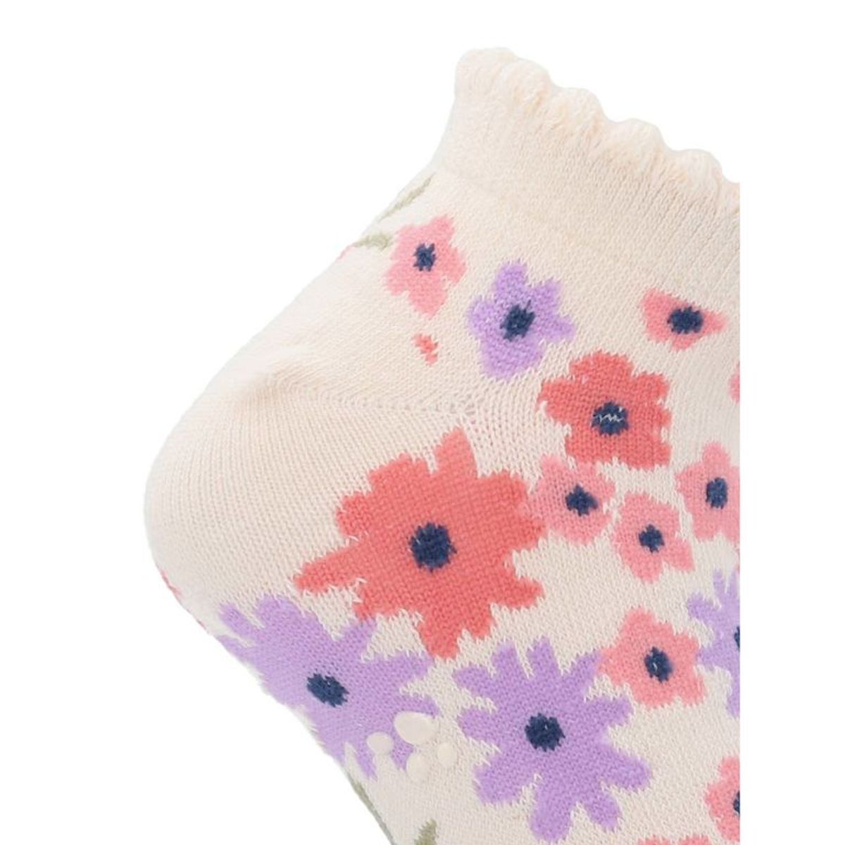 HUSH PUPPIES - Calcetin Algodón Niña Flowers Rosado HUSH PUPPIES