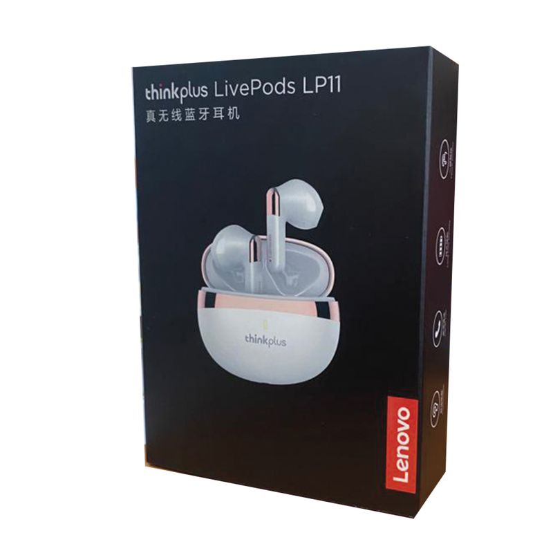 LENOVO - Audífonos Bluetooth LivePods Lenovo Lp11 Negro - SC