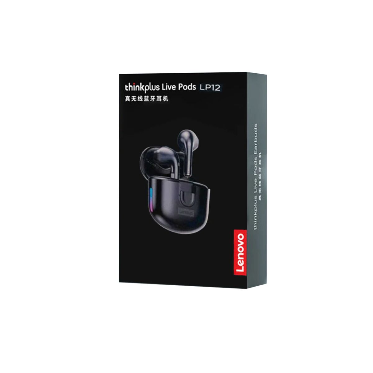 LENOVO - Audífonos Bluetooth Tws Lenovo Lp12 Negro - SC