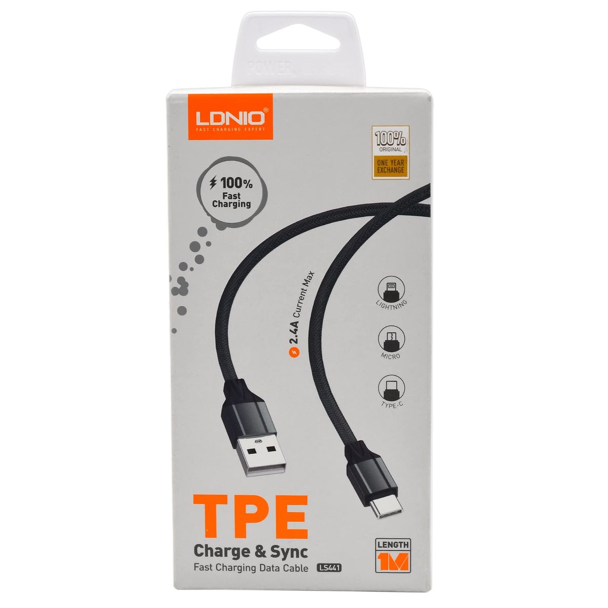 LDNIO - Cable USB 1 m LDNIO LS441