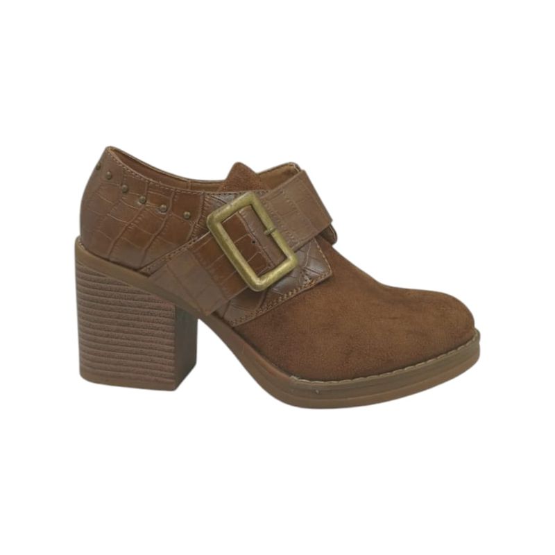HERIEL - Zapato Café Taco Mujer