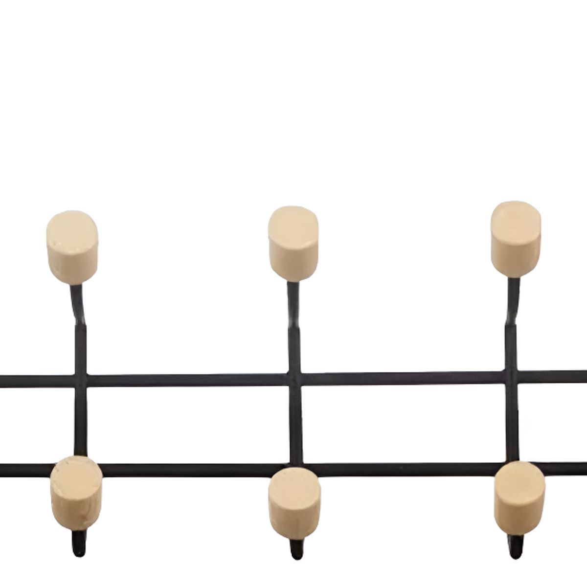 GENERICO - Perchero De Puerta Colgante 5 Ganchos 34x20x8cm