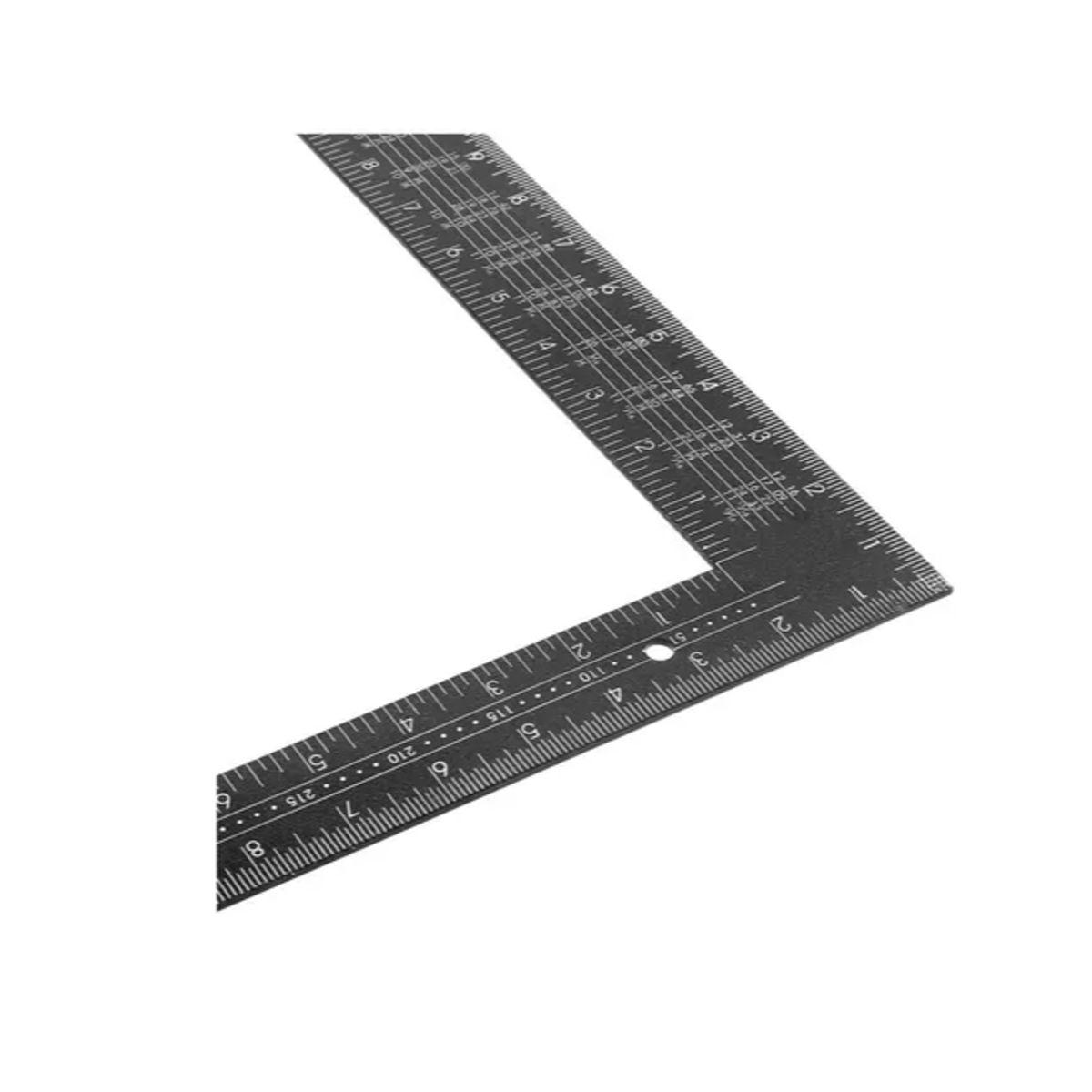 GENERICO - Regla Escuadra De Ángulo 90° Doble Cara De Medición