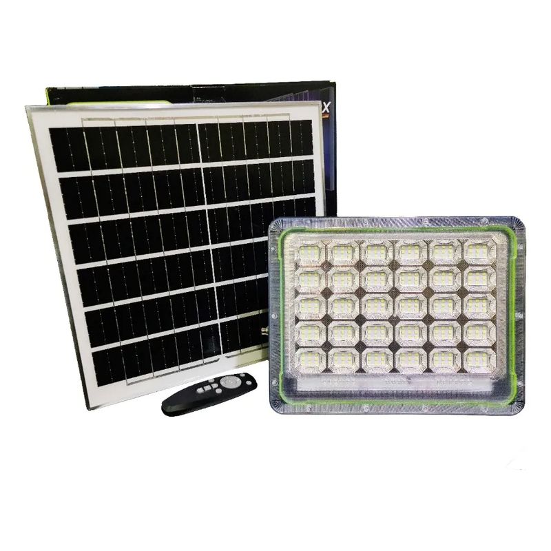 GENERICO - Foco Solar Led 300w Recargable Emergencia + Control Remoto