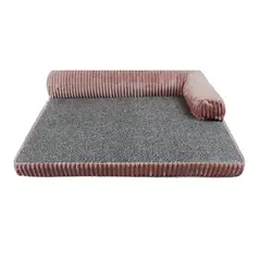 GENERICO - Cama Para Mascota Perros Gatos Tipo Sofá Terapéutico Cafe