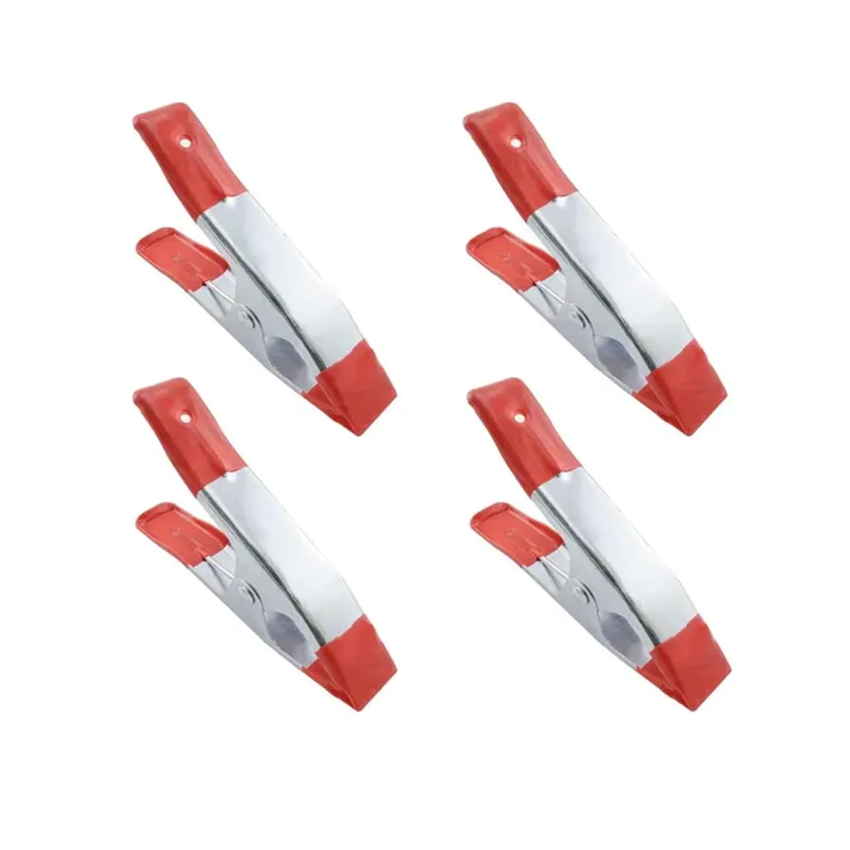 GENERICO - Set 4 Pinzas Con Resorte Abrazadera Carpintería 2 Pulgadas