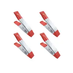 GENERICO - Set 4 Pinzas Con Resorte Abrazadera Carpintería 2 Pulgadas