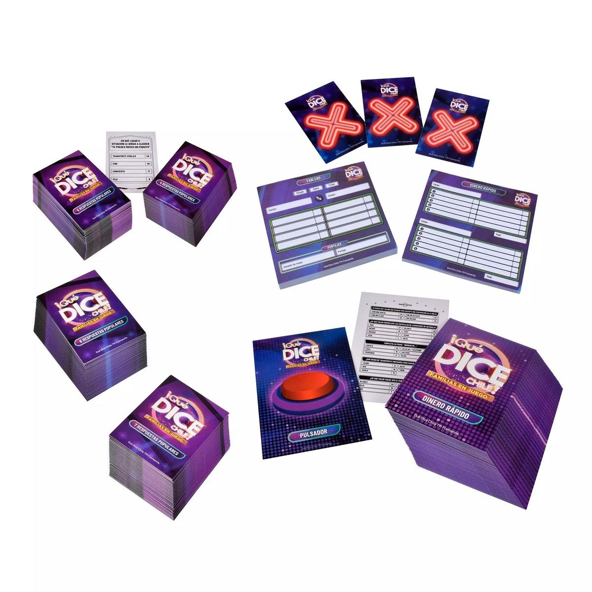 ANSALDO - Juego De Mesa Que Dice Chile 2da Edicion