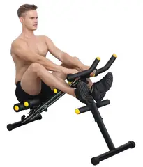 GENERICO - Máquina Para Abdominales Ejercicios -5 Secs Shaper -11 En 1 Negro
