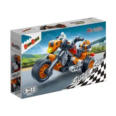BANBAO - Bloques Construcción Super Auto Disparo 118 Piezas