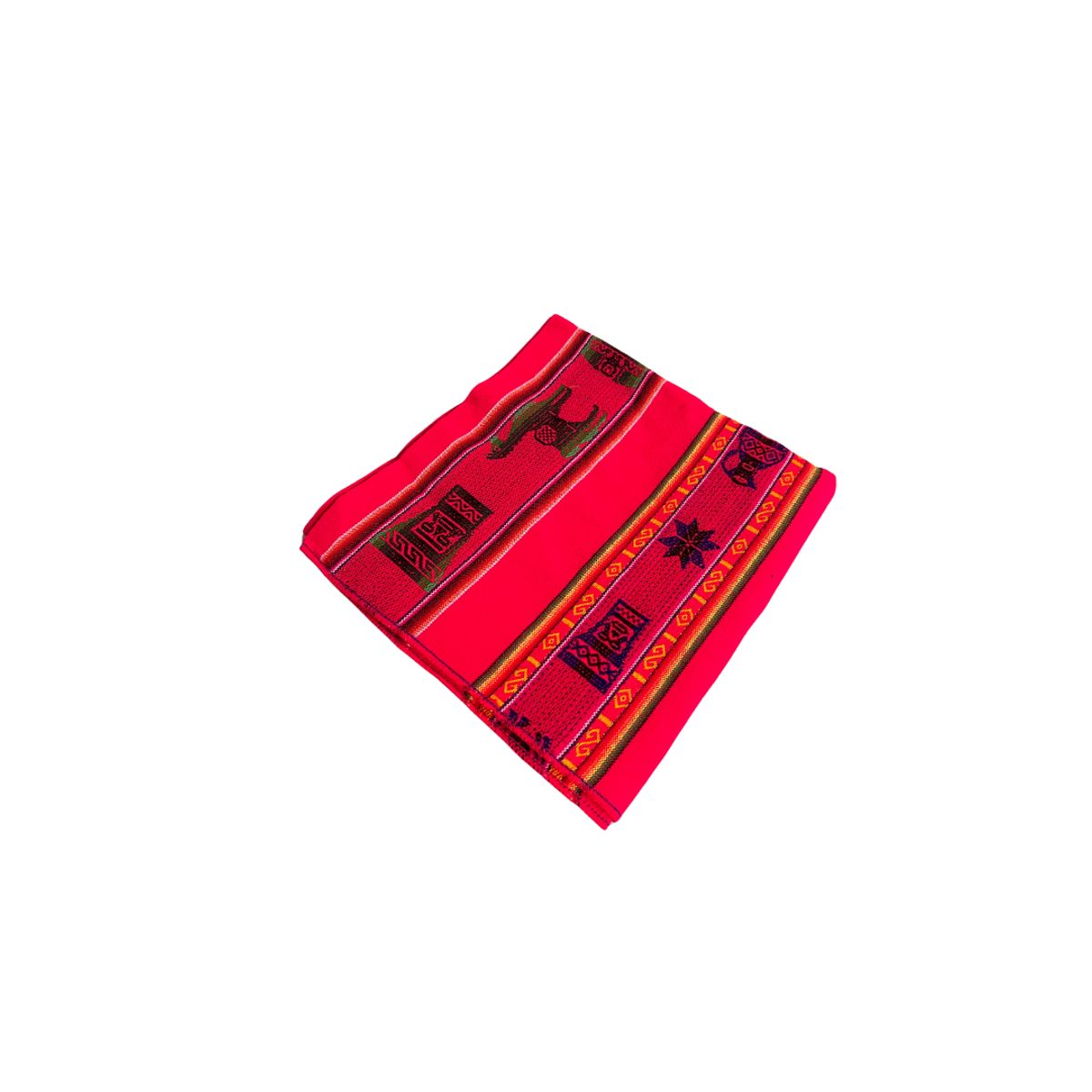 GENERICO - Manta De Aguayo Andina Rojo