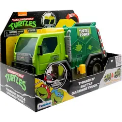TORTUGAS NINJA - Camion De Basura Con Figura Luz Sonido 71045