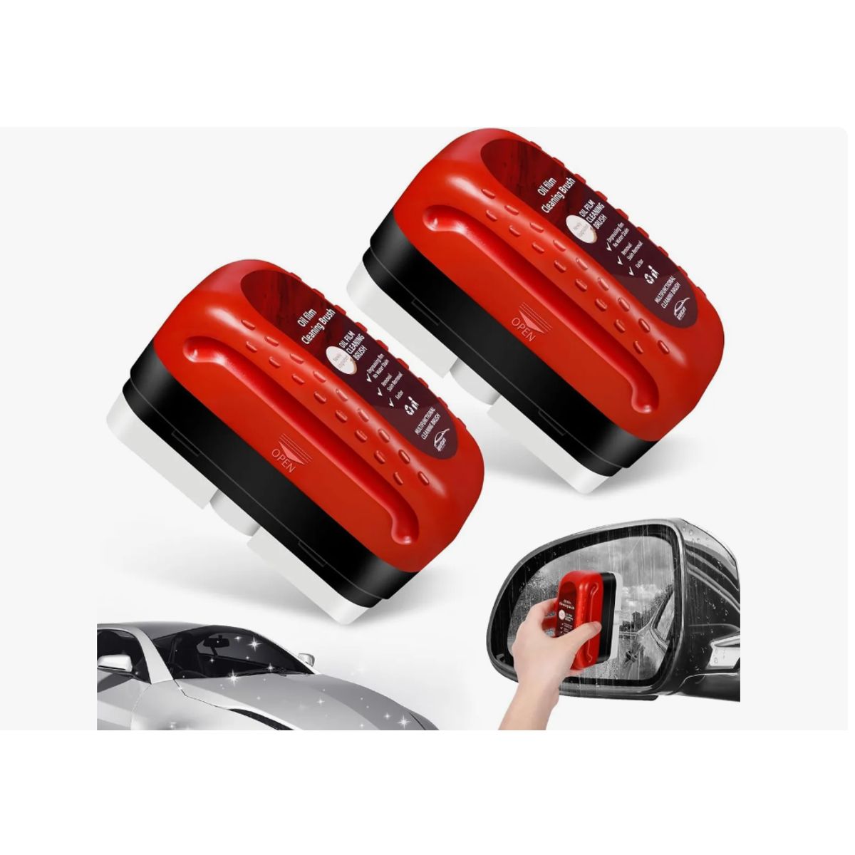 GENERICO - Esponja De Limpieza Vidrios Autos Genérica