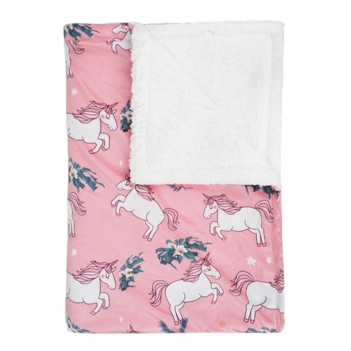 GENERICO - Manta Con Chiporro Para Bebes Abrigo Para Invierno Frazada Unicornio