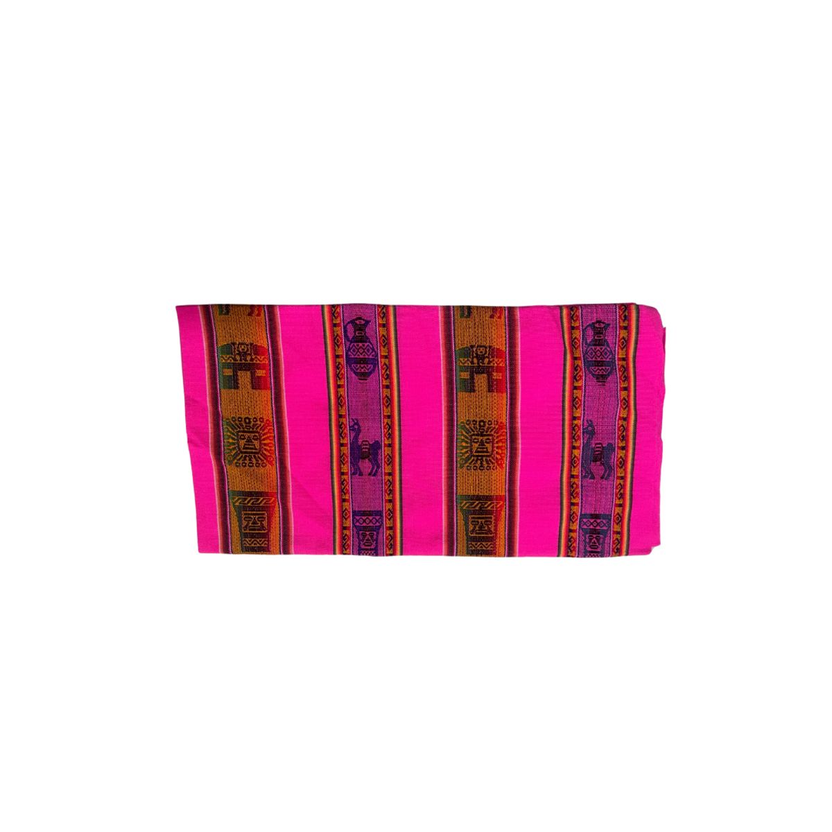 GENERICO - Manta De Aguayo Andina Rosado