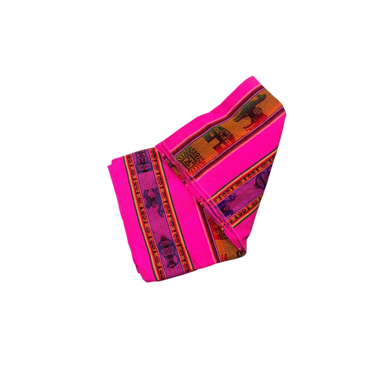 GENERICO - Manta De Aguayo Andina Rosado