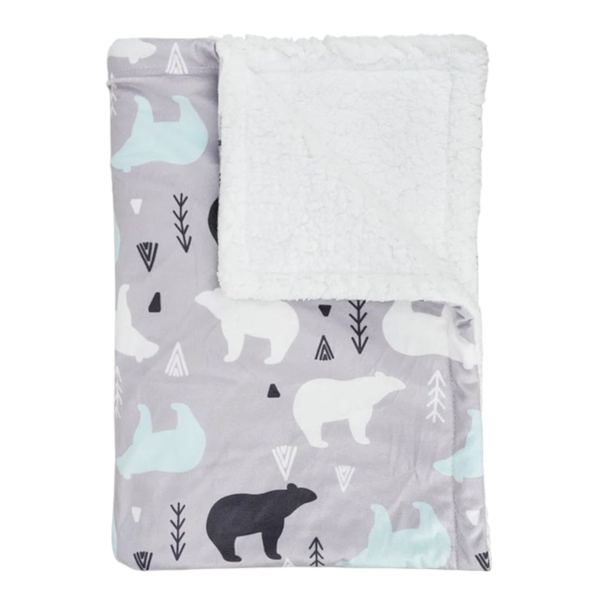 GENERICO - Manta Con Chiporro Para Bebes Abrigo Para Invierno Frazada Oso