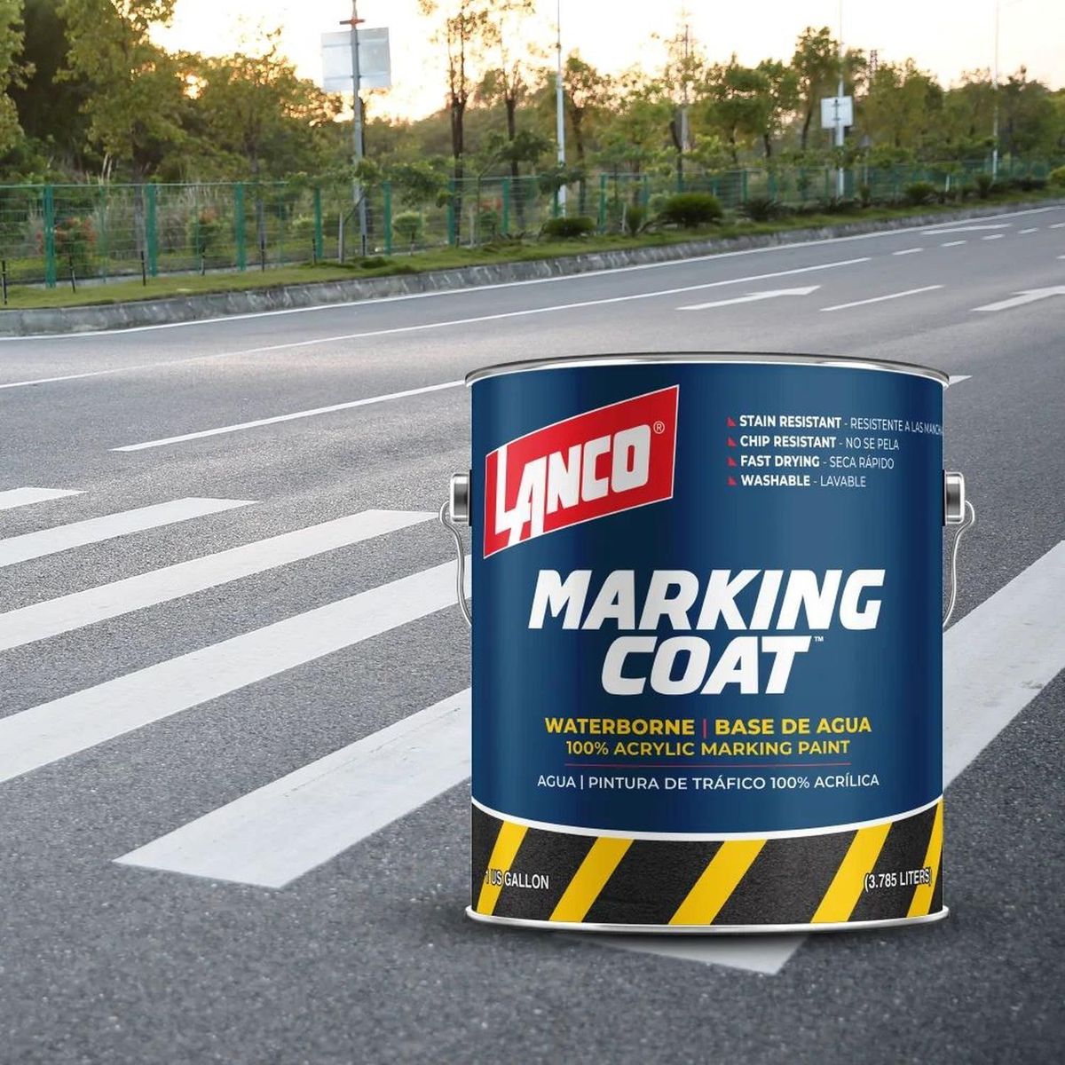 LANCO - Esmalte de Demarcación Marking Coat Blanco gl Lanco
