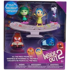 JUST PLAY - Intensamente 2 Pixar Set De 5 Figuras Original