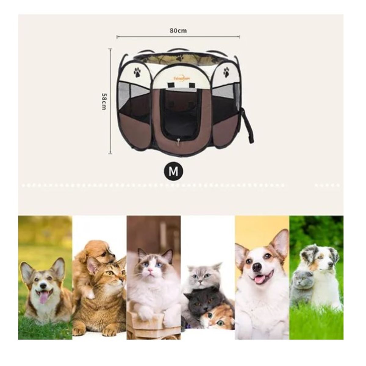 OFERTABKN - Corral Tienda Para Mascotas Portatil Perro Gato