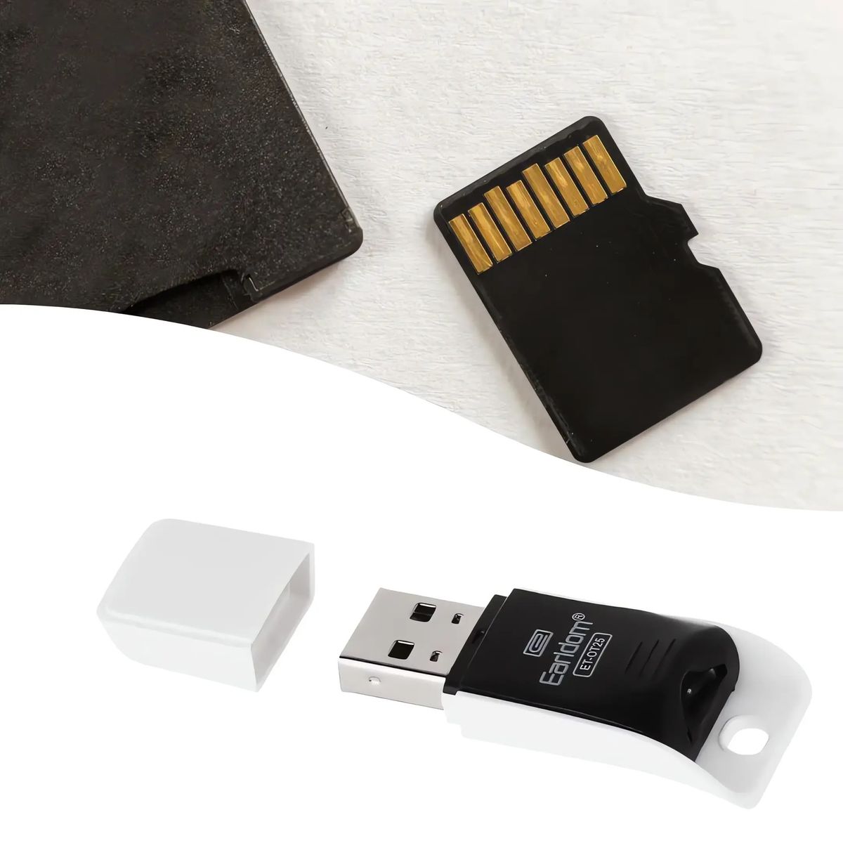 GENERICO - Lector USB de Memoria Micro SD OT25
