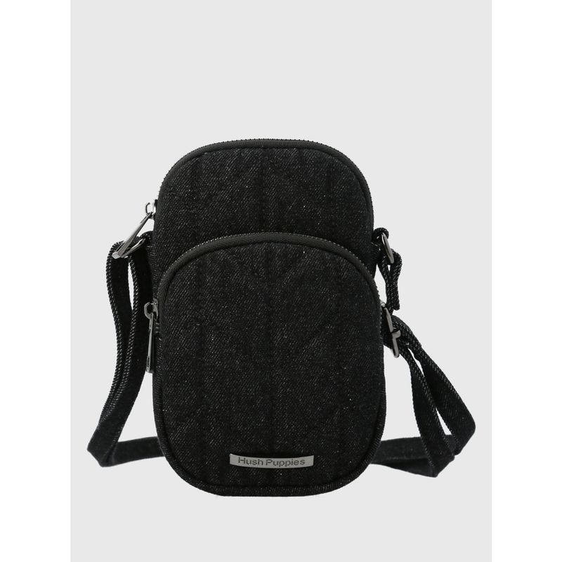 HUSH PUPPIES - Cartera Textil Mujer Jesse Cross Negro HUSH PUPPIES