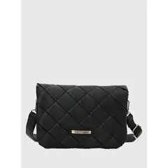 HUSH PUPPIES - Cartera Ecocuero Mujer Trini Cross Negro