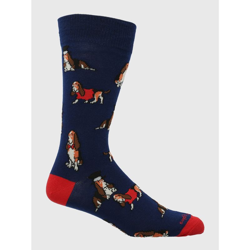 HUSH PUPPIES - Calcetin Algodón Niño C Dog Sportrib Gris HUSH PUPPIES
