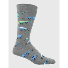 HUSH PUPPIES - Calcetin Algodón Niño C Dachshund Verde