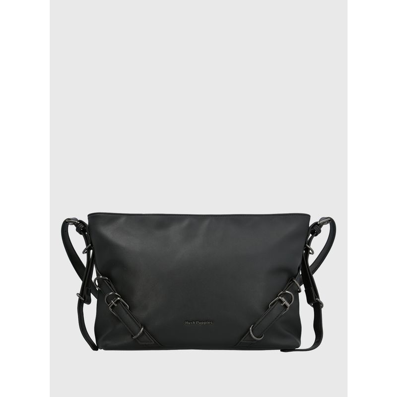 HUSH PUPPIES - Cartera Ecocuero Mujer Karin Bag Negro HUSH PUPPIES