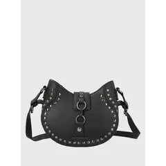 HUSH PUPPIES - Cartera Ecocuero Mujer Karol Cross Negro
