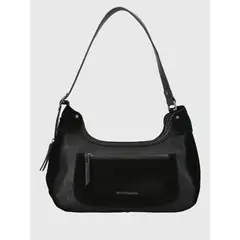 HUSH PUPPIES - Cartera Ecocuero Mujer Lauren Hobo Negro
