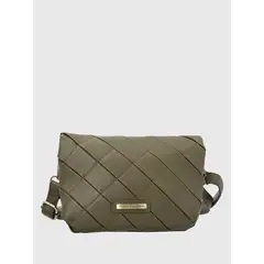 HUSH PUPPIES - Cartera Ecocuero Mujer Trini Cross Verde