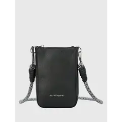 HUSH PUPPIES - Cartera Ecocuero Mujer Cordy Cross Negro