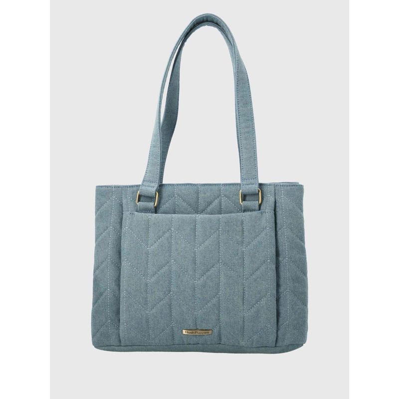 HUSH PUPPIES - Cartera Textil Mujer Joseph Bag Azul HUSH PUPPIES