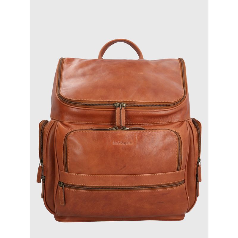HUSH PUPPIES - Billetera Cuero Hombre Th Rodgers Ii Café HUSH PUPPIES