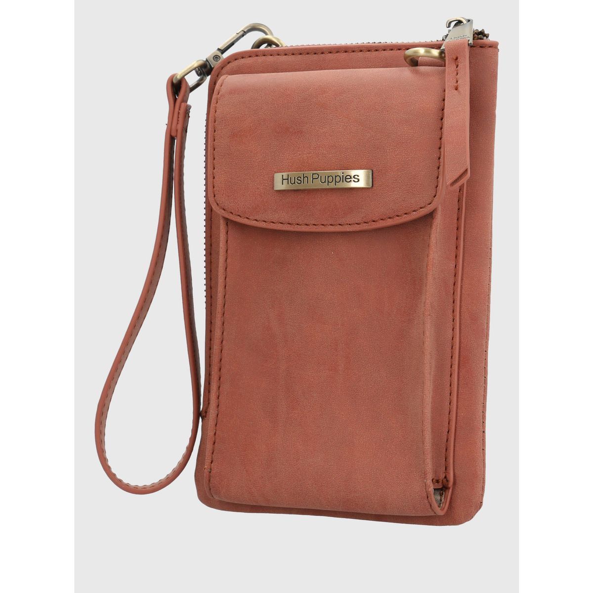 HUSH PUPPIES - Cartera Ecocuero Mujer Doris Naranjo HUSH PUPPIES