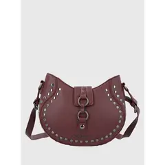 HUSH PUPPIES - Cartera Ecocuero Mujer Karol Cross Rojo